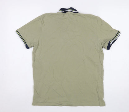 Mens UK Size L JACK & JONES Cotton Polo Shirt