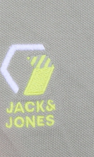 Mens UK Size L JACK & JONES Cotton Polo Shirt