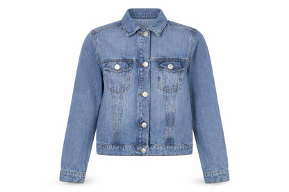 Womens UK Size 4 Miss Selfridge Blue Basic Jacket