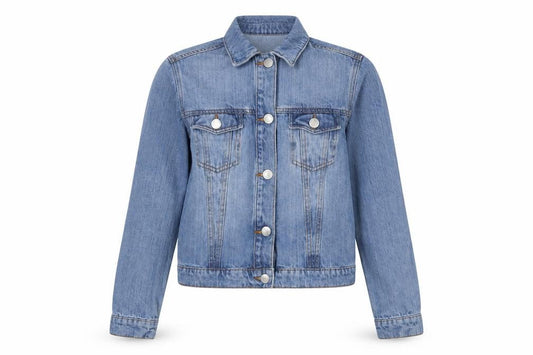 Womens UK Size 4 Miss Selfridge Blue Basic Jacket