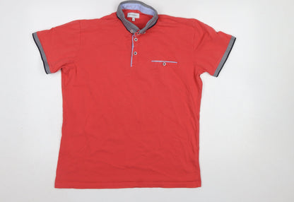 Mens UK Size L Ottomoda Cotton Polo Shirt