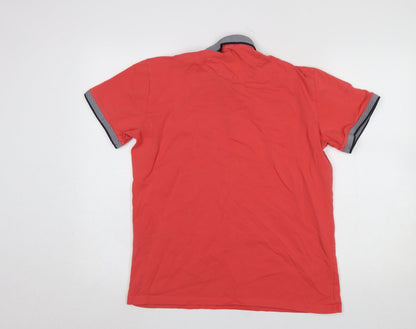 Mens UK Size L Ottomoda Cotton Polo Shirt