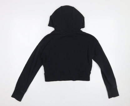Girls UK Size 146 Nike Black Pullover Hoodie