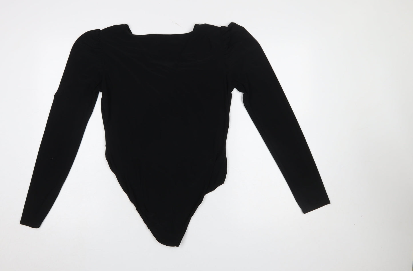 Womens UK Size 16 Quiz One-Piece Black Bodysuit
