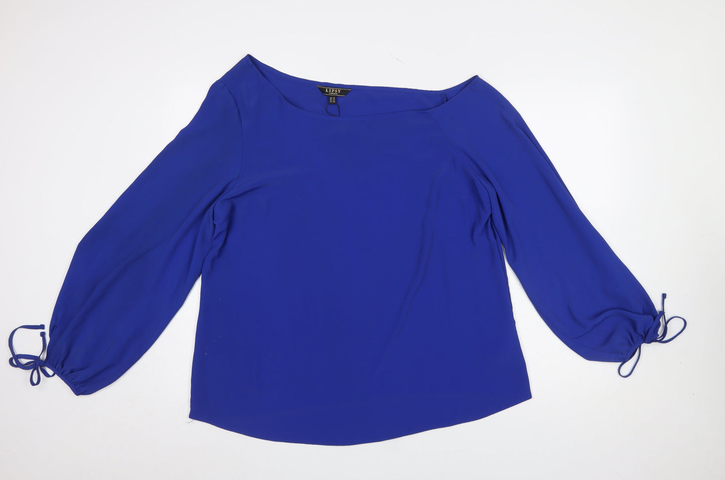 Womens UK Size 18 Lipsy Blue Tunic Blouse