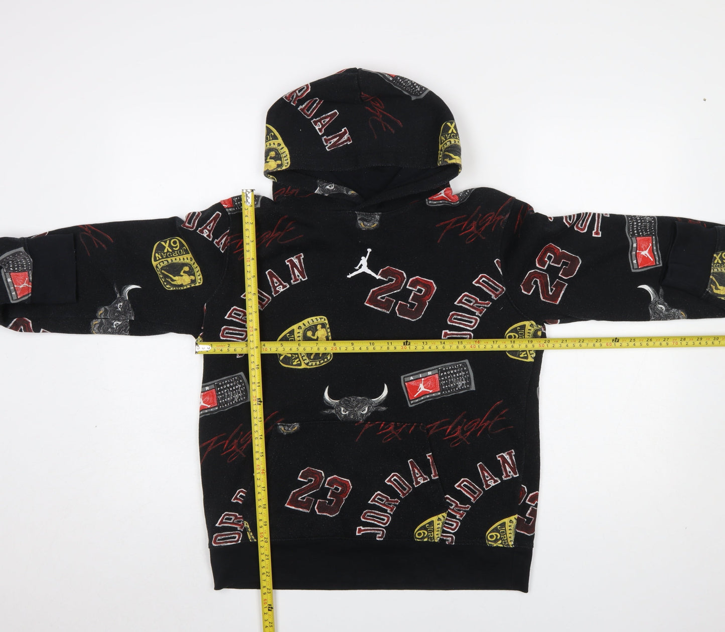Boys UK Size XL Jordan Black Pullover Hoodie