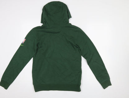 Boys UK Size 14-15 Years Nike Green Pullover Hoodie