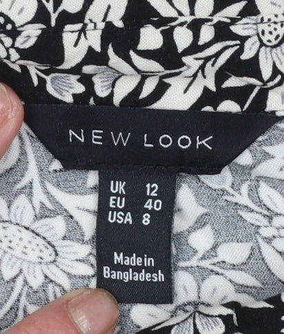 Womens UK Size 12 New Look A-Line Dress