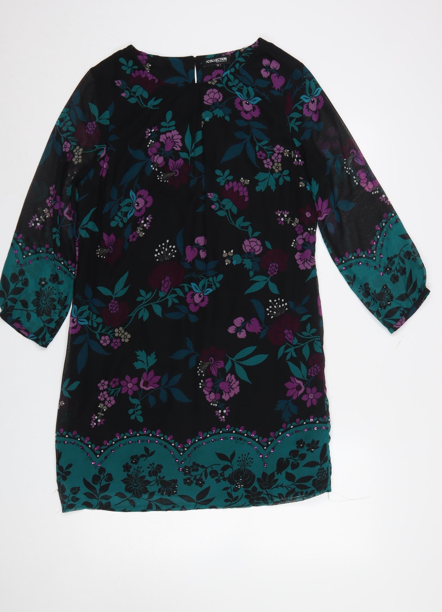 Womens UK Size 12 Debenhams Shift Dress