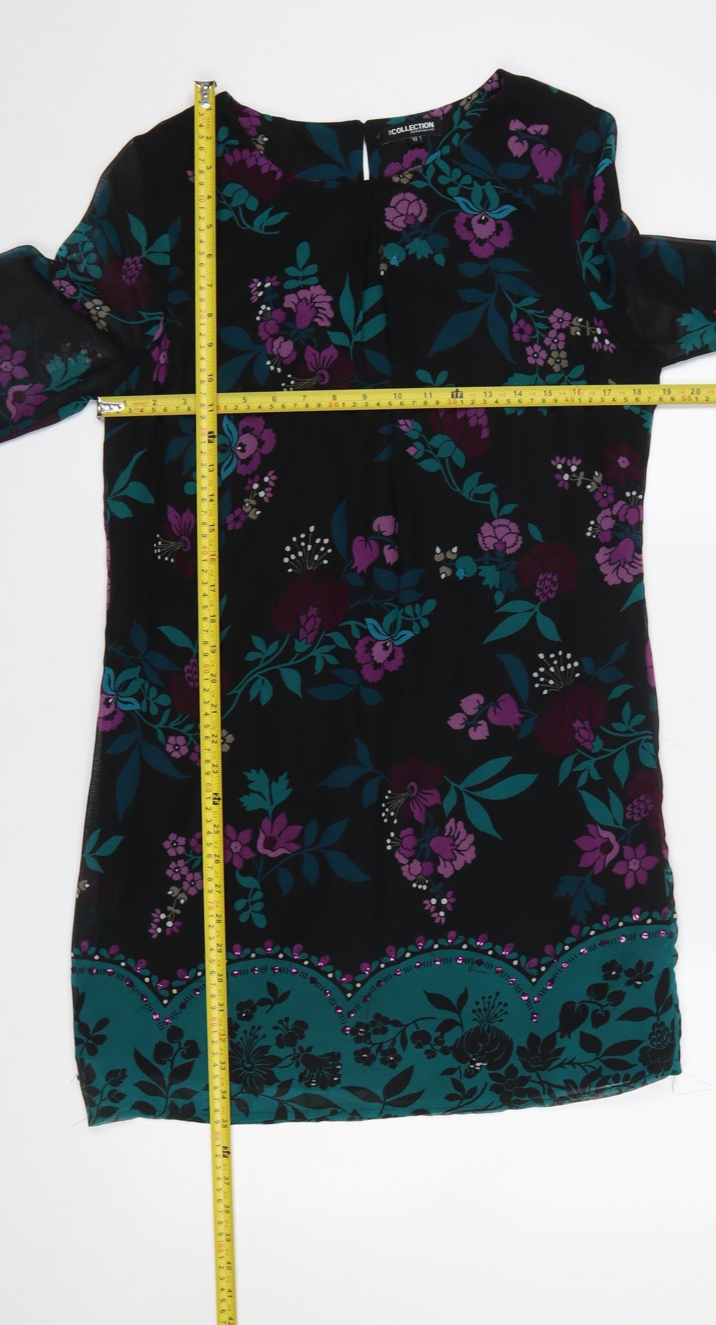 Womens UK Size 12 Debenhams Shift Dress