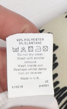 Womens UK Size 8 River Island Straight & Pencil Jersey Skirt