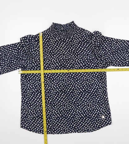 Womens UK Size 12 Rant & Rave Blue Tunic Blouse