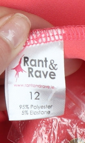 Womens UK Size 12 Rant & Rave A-Line Dress