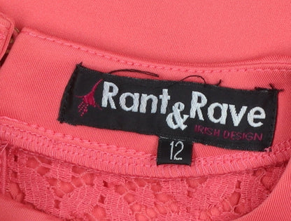 Womens UK Size 12 Rant & Rave A-Line Dress