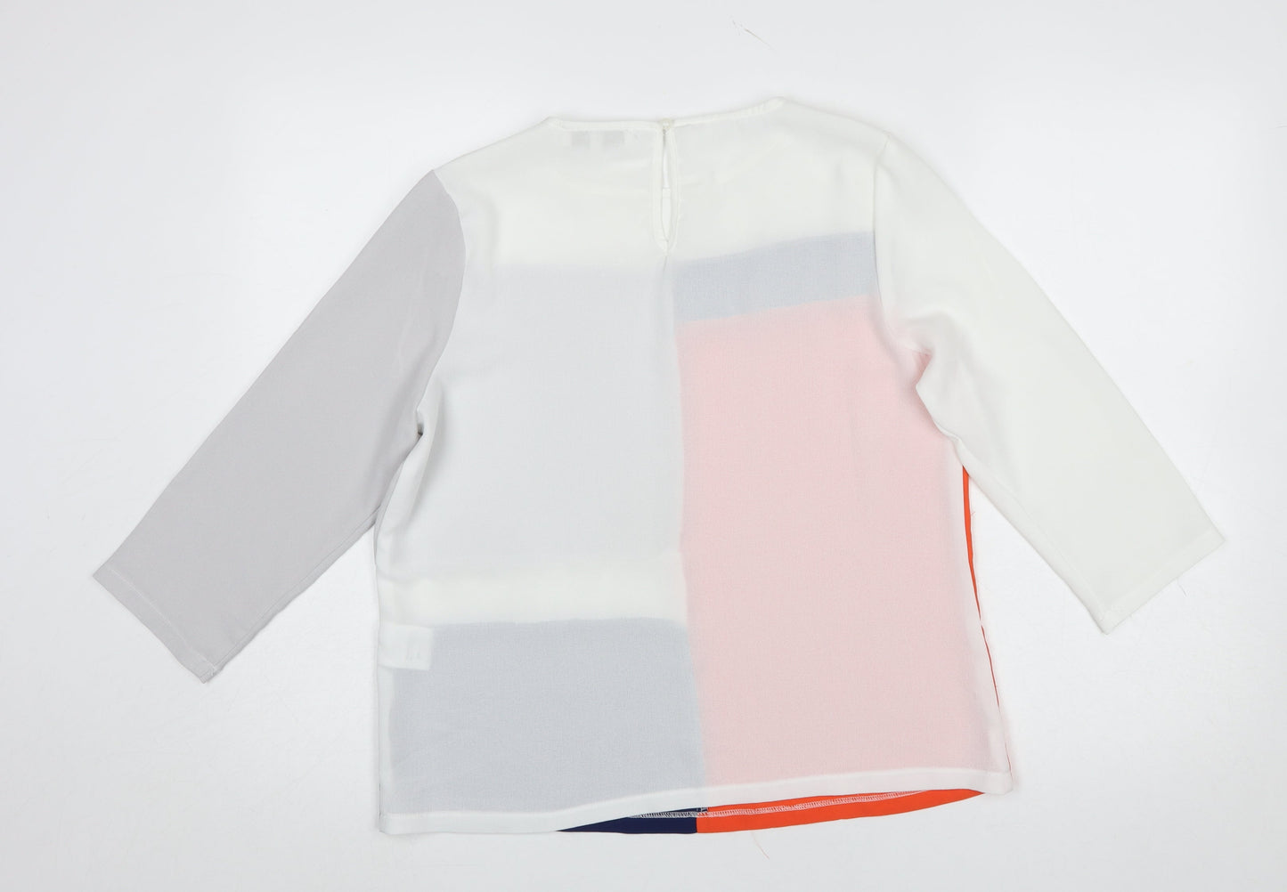 Womens UK Size P Marc Angelo Multicoloured Basic Blouse