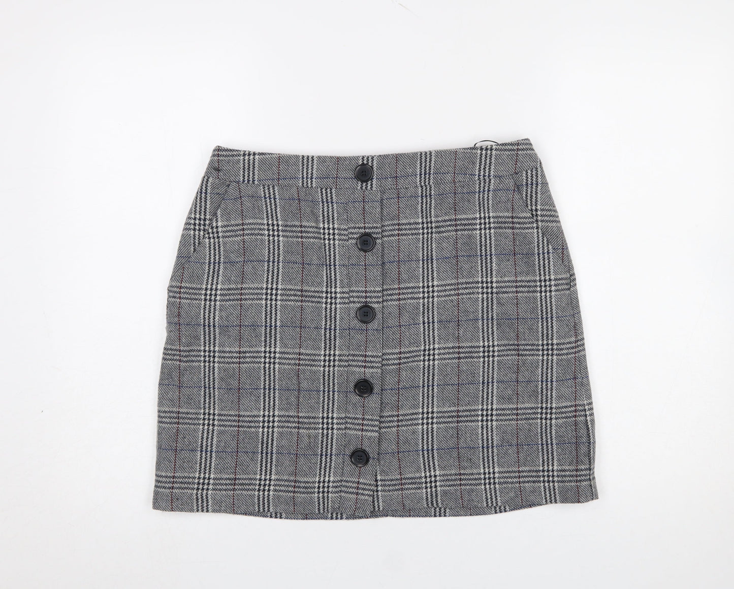 Womens UK Size 12 Marks and Spencer A-Line Tweed Skirt