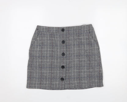Womens UK Size 12 Marks and Spencer A-Line Tweed Skirt