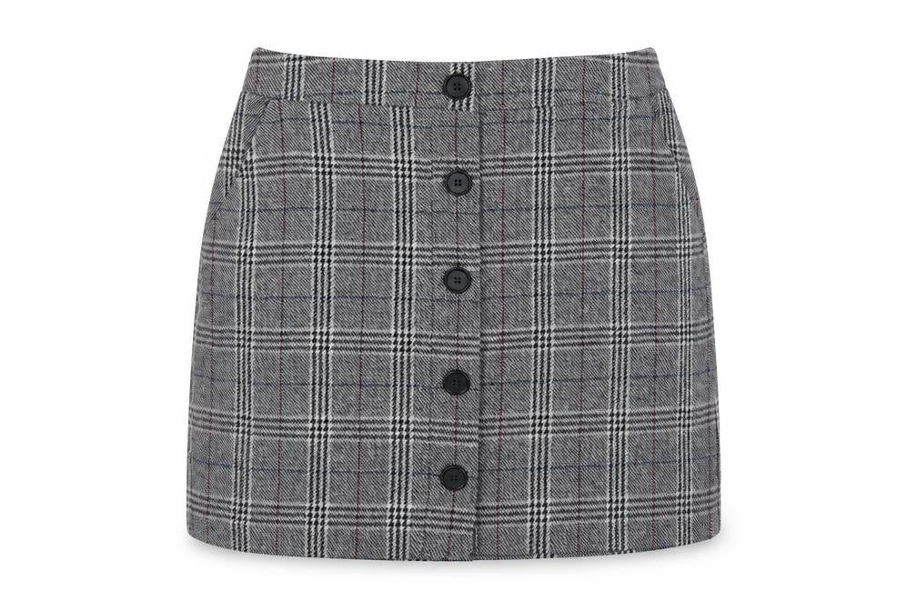 Womens UK Size 12 Marks and Spencer A-Line Tweed Skirt