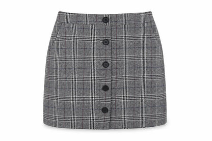 Womens UK Size 12 Marks and Spencer A-Line Tweed Skirt