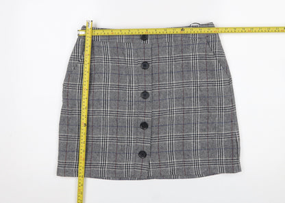 Womens UK Size 12 Marks and Spencer A-Line Tweed Skirt