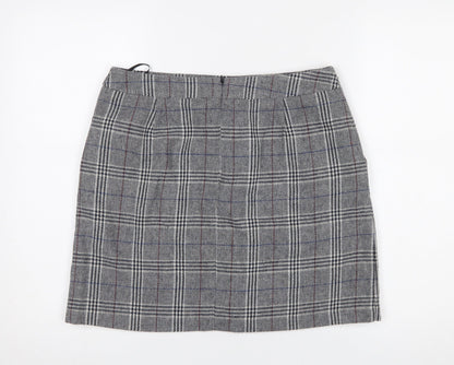Womens UK Size 12 Marks and Spencer A-Line Tweed Skirt