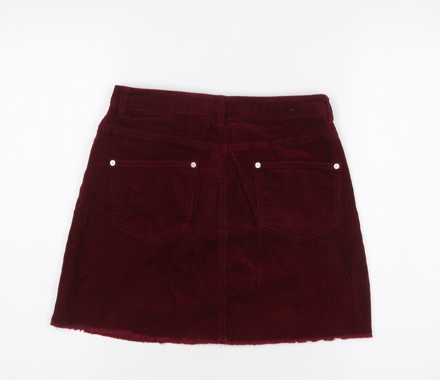Womens UK Size 8 Miss Selfridge Mini Corduroy Skirt