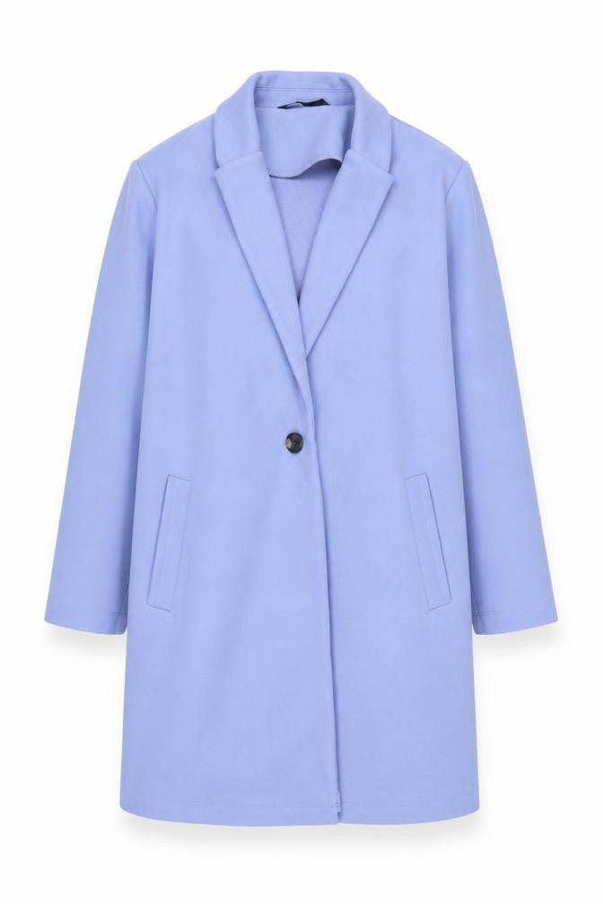 Womens UK Size L Dunnes Blue Overcoat