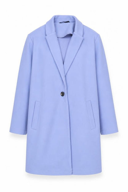 Womens UK Size L Dunnes Blue Overcoat