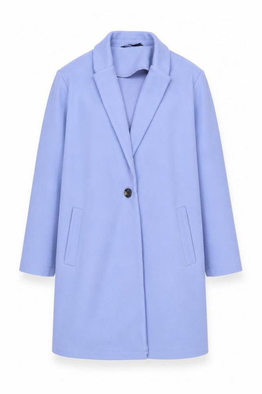 Womens UK Size L Dunnes Blue Overcoat