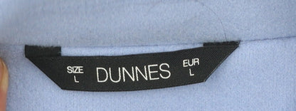 Womens UK Size L Dunnes Blue Overcoat