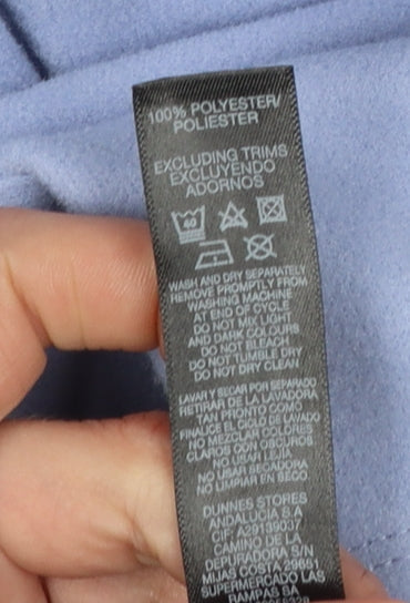 Womens UK Size L Dunnes Blue Overcoat