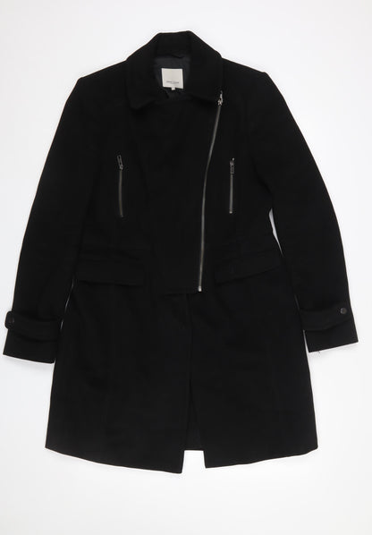 Womens UK Size L Great Plains Black Overcoat