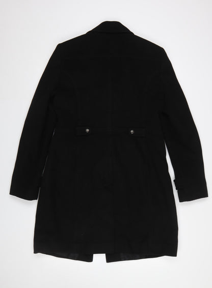 Womens UK Size L Great Plains Black Overcoat