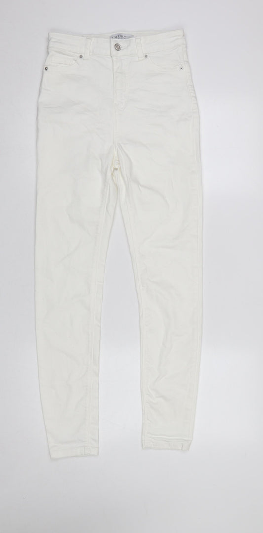 Womens UK Size 6 Primark Slim Fit Skinny White Jeans