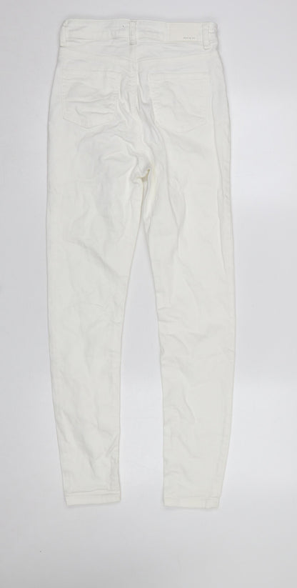 Womens UK Size 6 Primark Slim Fit Skinny White Jeans