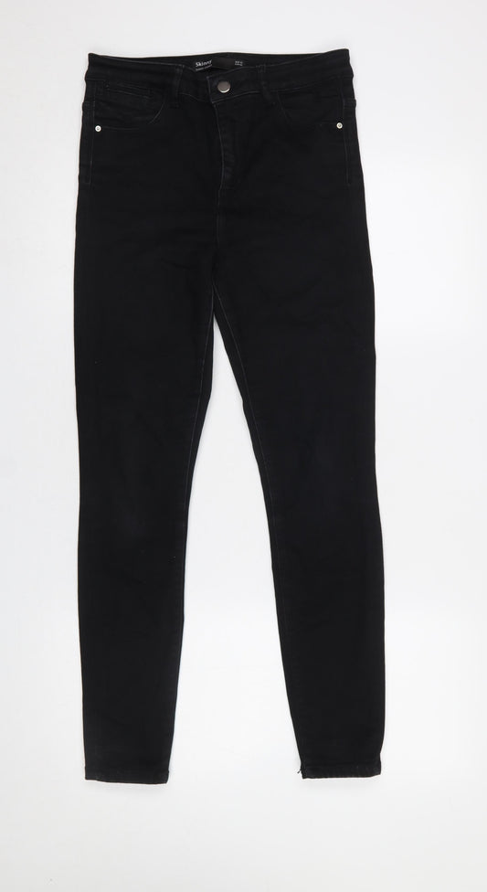 Womens UK Size 12 Dunnes Stores Slim Fit Skinny Black Jeans
