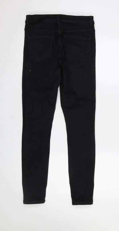 Womens UK Size 12 Dunnes Stores Slim Fit Skinny Black Jeans