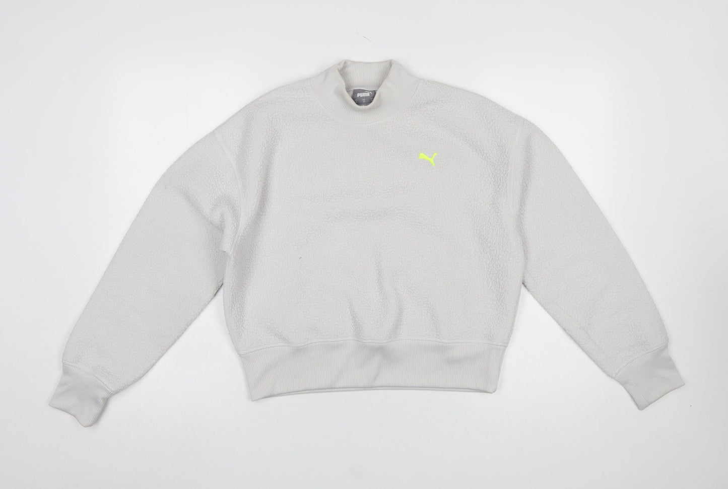 Womens UK Size M PUMA Grey Pullover Sweatshirt