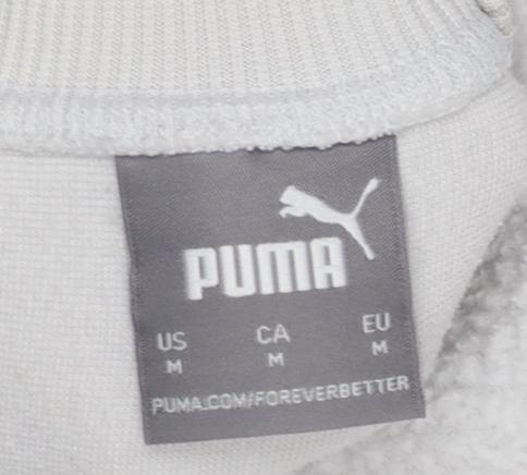 Womens UK Size M PUMA Grey Pullover Sweatshirt