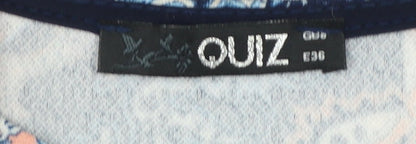 Womens UK Size 8 Quiz Shift Dress