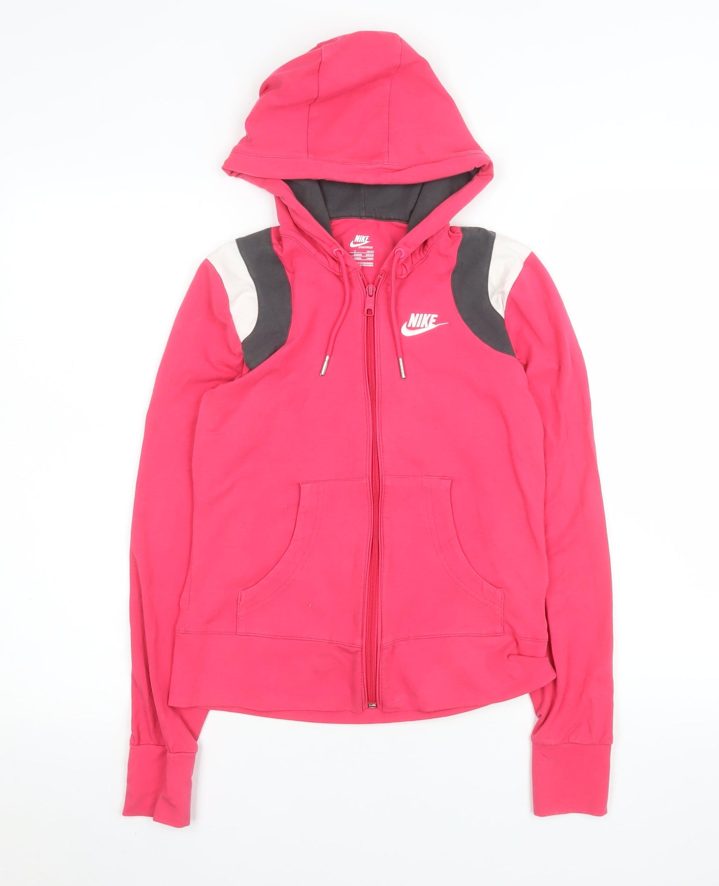 Womens UK Size S Nike Pink Basic Jacket