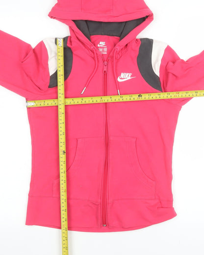 Womens UK Size S Nike Pink Basic Jacket