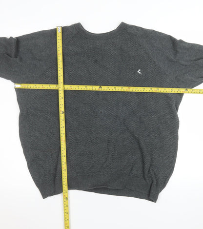 Mens UK Size XL Holmes & Co Products Grey Pullover Jumper