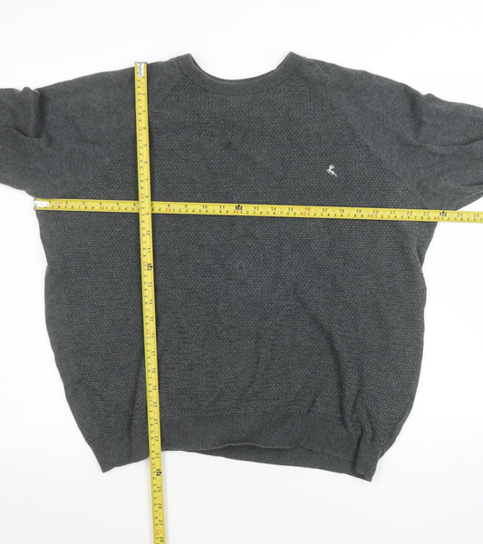 Mens UK Size XL Holmes & Co Products Grey Pullover Jumper
