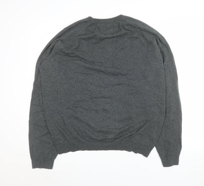 Mens UK Size XL Holmes & Co Products Grey Pullover Jumper