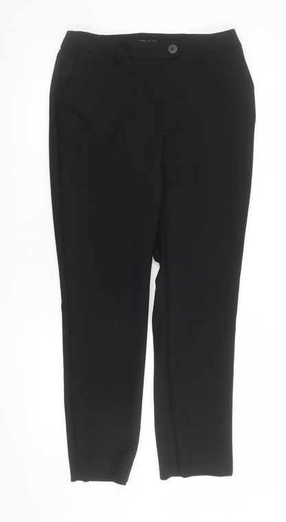 Womens UK Size 10 Dunnes Stores Classic Fit Business Workwear Casual Black Trous