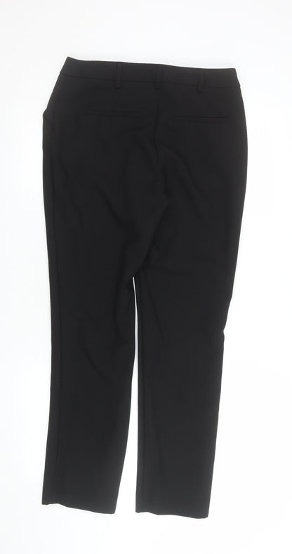 Womens UK Size 10 Dunnes Stores Classic Fit Business Workwear Casual Black Trous