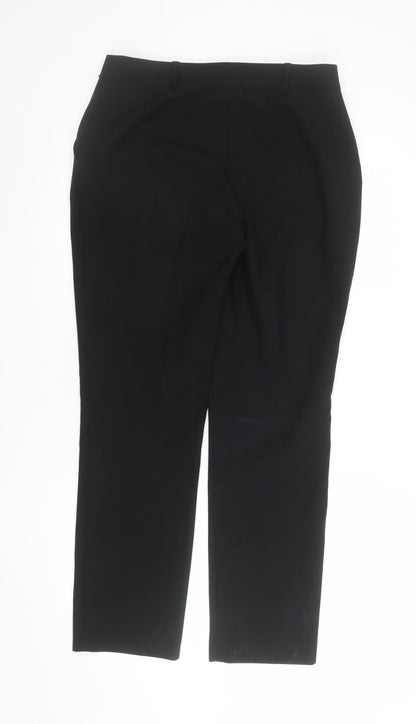 Womens UK Size 10 Dunnes Stores Regular Fit Business Workwear Casual Black Trous