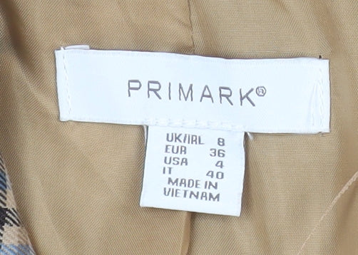 Womens UK Size 8 Primark Regular Beige Blazer