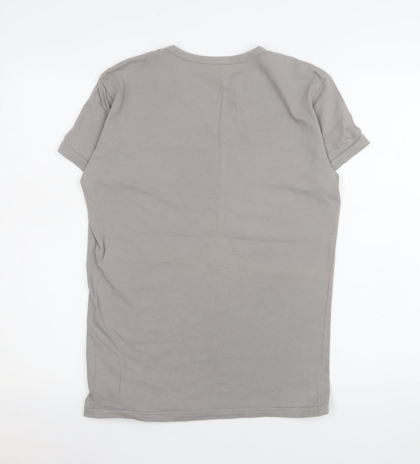 Mens UK Size L Emporio Armani Grey  T-Shirt